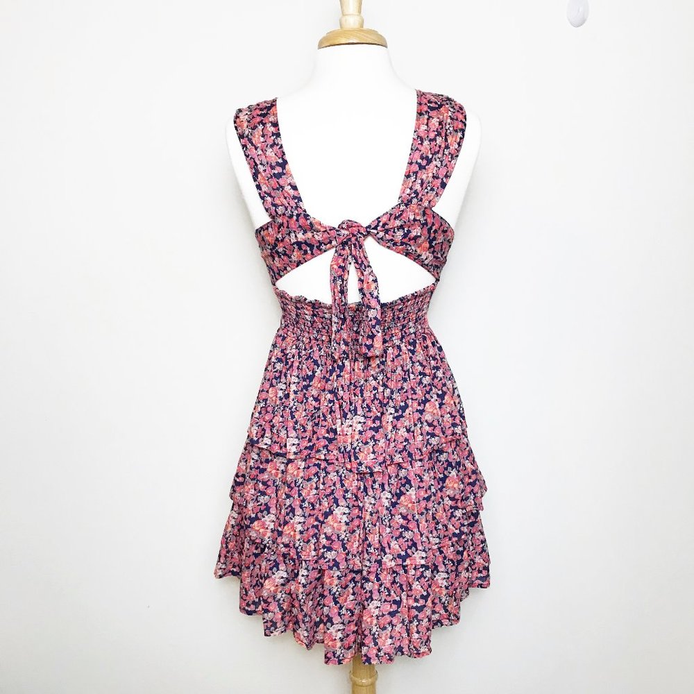 XXI Floral Pattern Tiered Dress